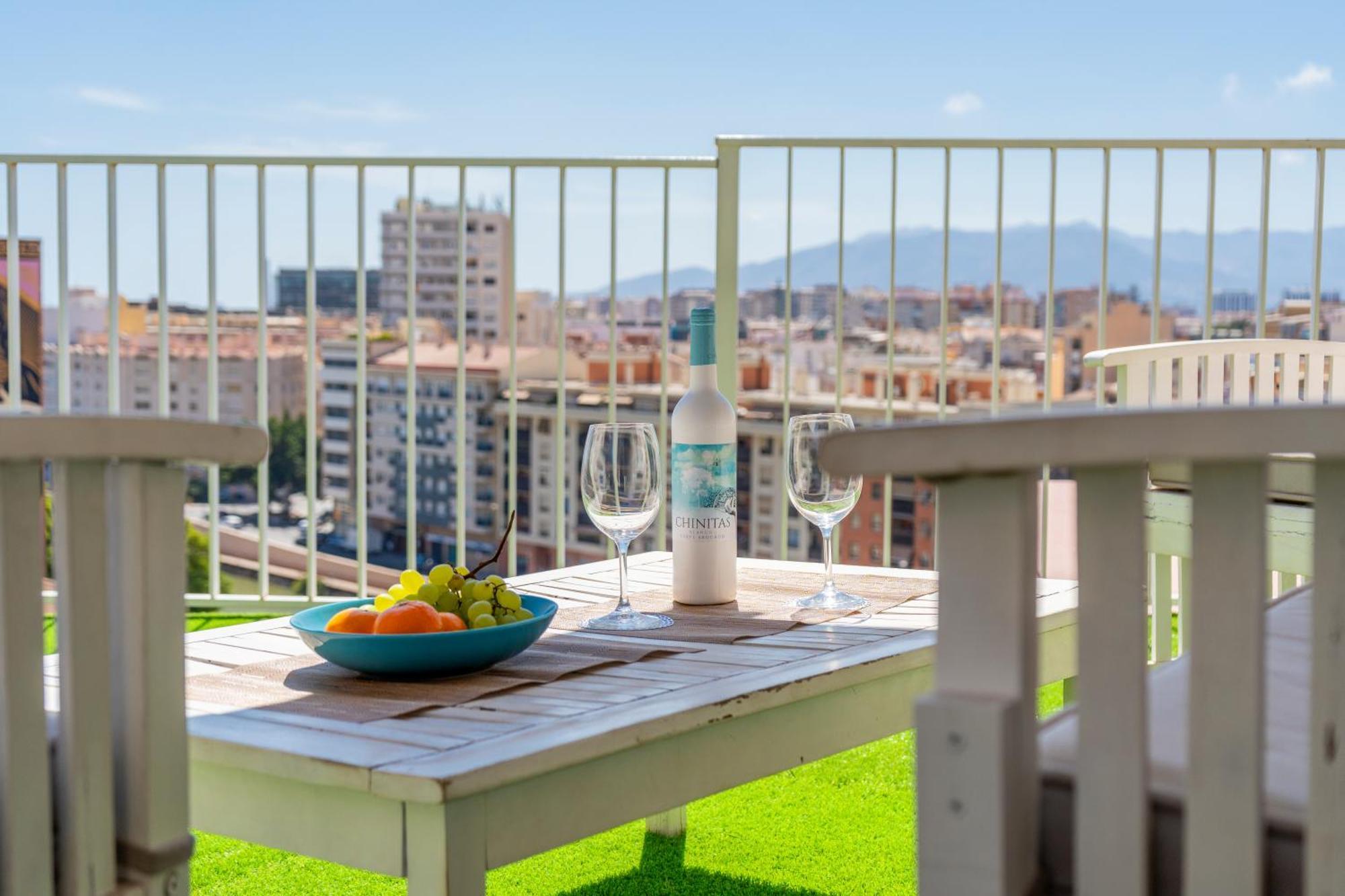 Sea Views Penthouse City Center Málaga Exterior foto