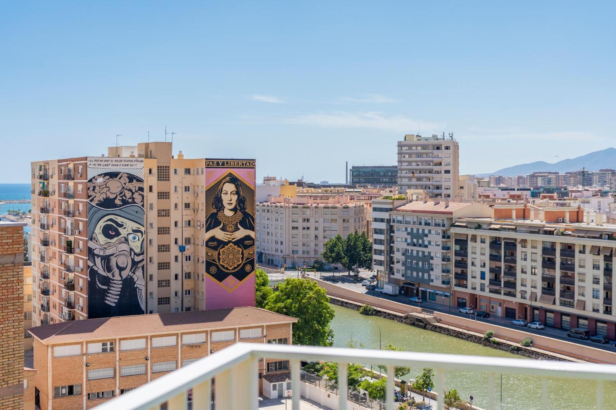 Sea Views Penthouse City Center Málaga Exterior foto